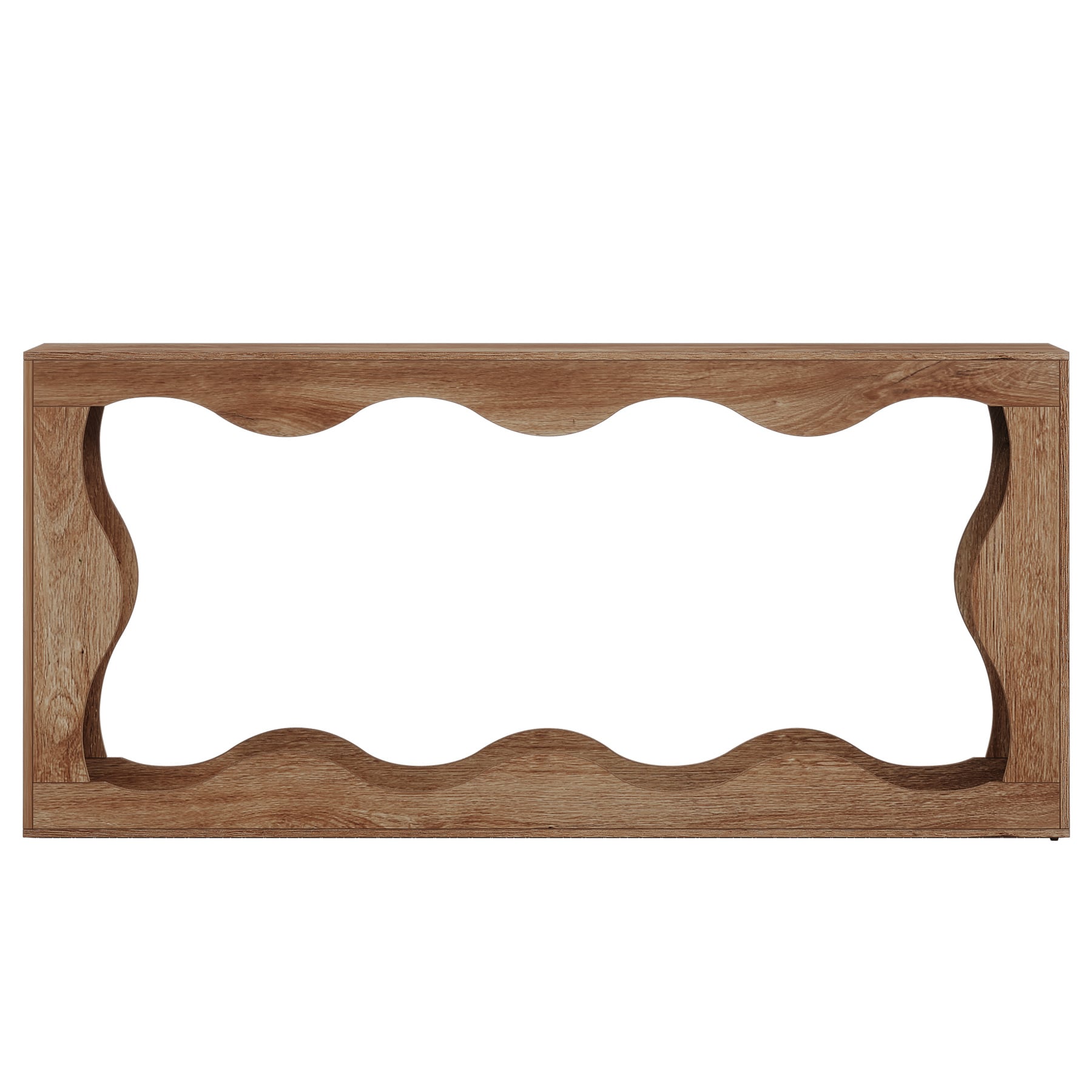 Console Table, Farmhouse Entryway Table Couch Table Behind Sofa_voghion.com